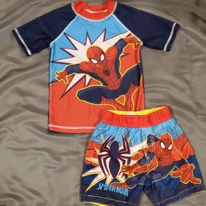 Boys Swim trunks / rash guard